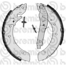S 61 510 BREMBO Комплект тормозных колодок