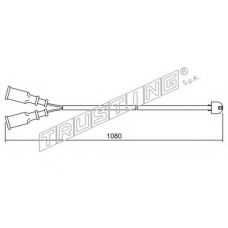 SU.089 TRUSTING Сигнализатор, износ тормозных колодок
