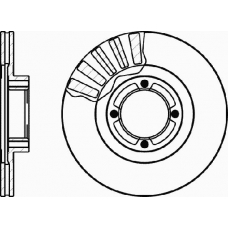 MDC1188 MINTEX Тормозной диск