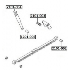2101-002 ASVA Подвеска, рычаг независимой подвески колеса