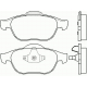 P 68 032 BREMBO Комплект тормозных колодок, дисковый тормоз