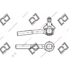 DE1033 DJ PARTS Наконечник поперечной рулевой тяги