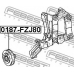 0187-FZJ80 FEBEST Натяжной ролик, поликлиновой  ремень