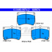13.0460-5974.2 ATE Комплект тормозных колодок, дисковый тормоз