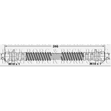 BBH6394 BORG & BECK Тормозной шланг