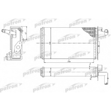 PRS2022 PATRON Теплообменник, отопление салона