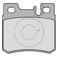 RA.0481.0 RAICAM Комплект тормозных колодок, дисковый тормоз