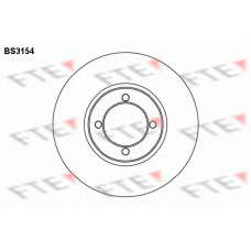 BS3154 FTE Тормозной диск