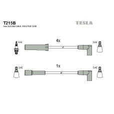 T215B TESLA Комплект проводов зажигания