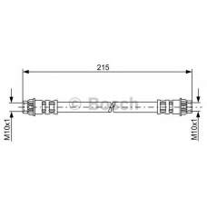 1 987 481 268 BOSCH Тормозной шланг