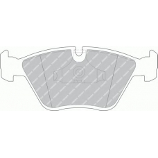 FDB779B FERODO Комплект тормозных колодок, дисковый тормоз
