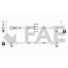 85691 FAE Комплект проводов зажигания