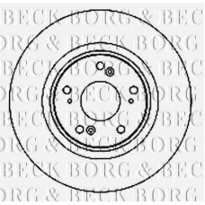 BBD4741 BORG & BECK Тормозной диск