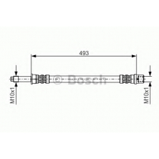 1 987 476 294 BOSCH Тормозной шланг