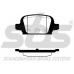 1501223630 S.b.s. Комплект тормозных колодок, дисковый тормоз
