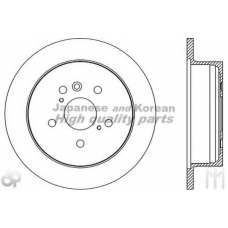 0993-9302 ASHUKI Тормозной диск
