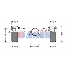 803210N AKS DASIS Осушитель, кондиционер