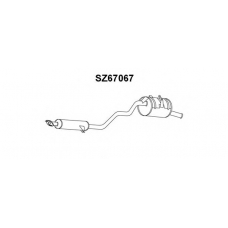 SZ67067 VENEPORTE Глушитель выхлопных газов конечный