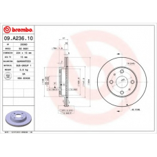 BS 8681 BRECO Тормозной диск