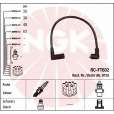 8193 NGK Комплект проводов зажигания