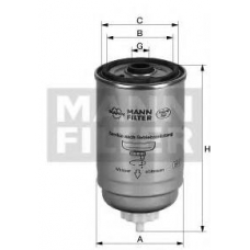WK 845/4 MANN-FILTER Топливный фильтр
