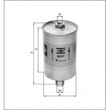 KL 184 MAHLE Топливный фильтр