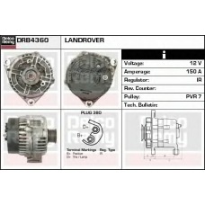 DRB4360 DELCO REMY Генератор