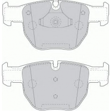 FSL1597 FERODO Комплект тормозных колодок, дисковый тормоз