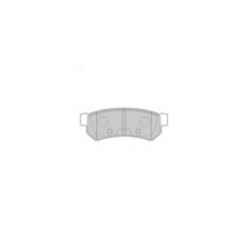 WBP80014A WAGNER LOCKHEED Комплект тормозных колодок, дисковый тормоз