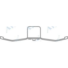 KIT1030 APEC Комплектующие, тормозные колодки