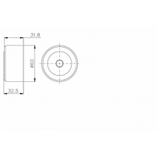 TKR 9967 TIMKEN Паразитный / ведущий ролик, зубчатый ремень