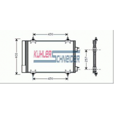 1520061 KUHLER SCHNEIDER Конденсатор, кондиционер