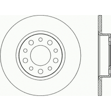 BDR2248.10 OPEN PARTS Тормозной диск