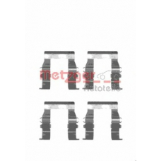 109-1194 METZGER Комплектующие, колодки дискового тормоза