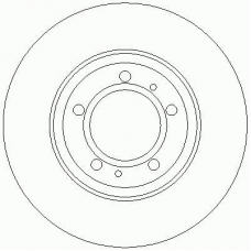 D2220 ROULUNDS Тормозной диск