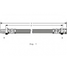 PHB191 TRW Тормозной шланг