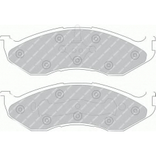 FSL929 FERODO Комплект тормозных колодок, дисковый тормоз
