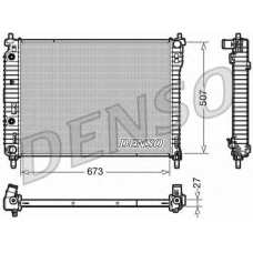 DRM20008 DENSO Радиатор, охлаждение двигателя