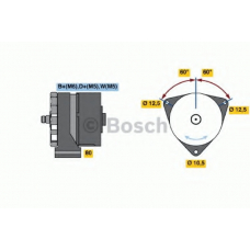 9 120 080 154 BOSCH Генератор