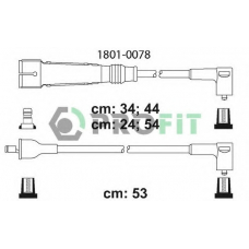 1801-0078 PROFIT Комплект проводов зажигания