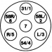 8JB 003 833-011 HELLA Розетка