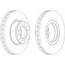 FCR331A FERODO Тормозной диск