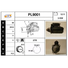 PL9001 SNRA Стартер