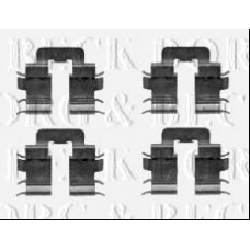 BBK1390 BORG & BECK Комплектующие, колодки дискового тормоза