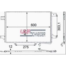 3520011 KUHLER SCHNEIDER Конденсатор, кондиционер