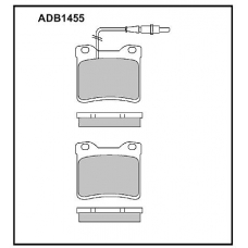 ADB1455 Allied Nippon Тормозные колодки