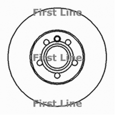 FBD1239 FIRST LINE Тормозной диск