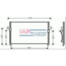 5721801 KUHLER SCHNEIDER Конденсатор, кондиционер