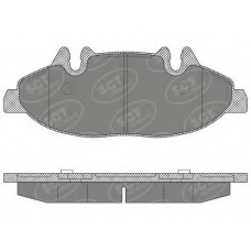SP 640 PR SCT Комплект тормозных колодок, дисковый тормоз