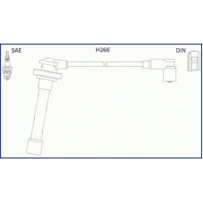 134521 Huco Комплект проводов зажигания
